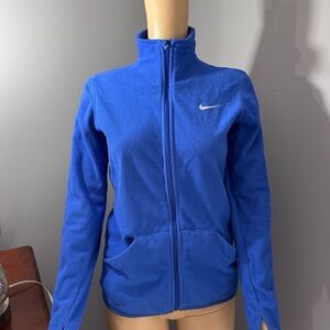Nike Women's Blue Fleece Jacket